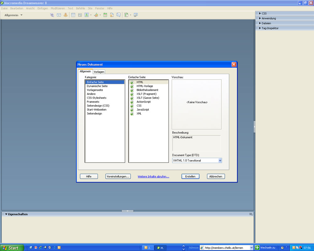 Dreamweaver